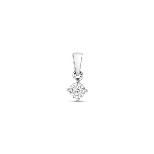 Diamond Illusion Set 0.05ct 9ct White Gold